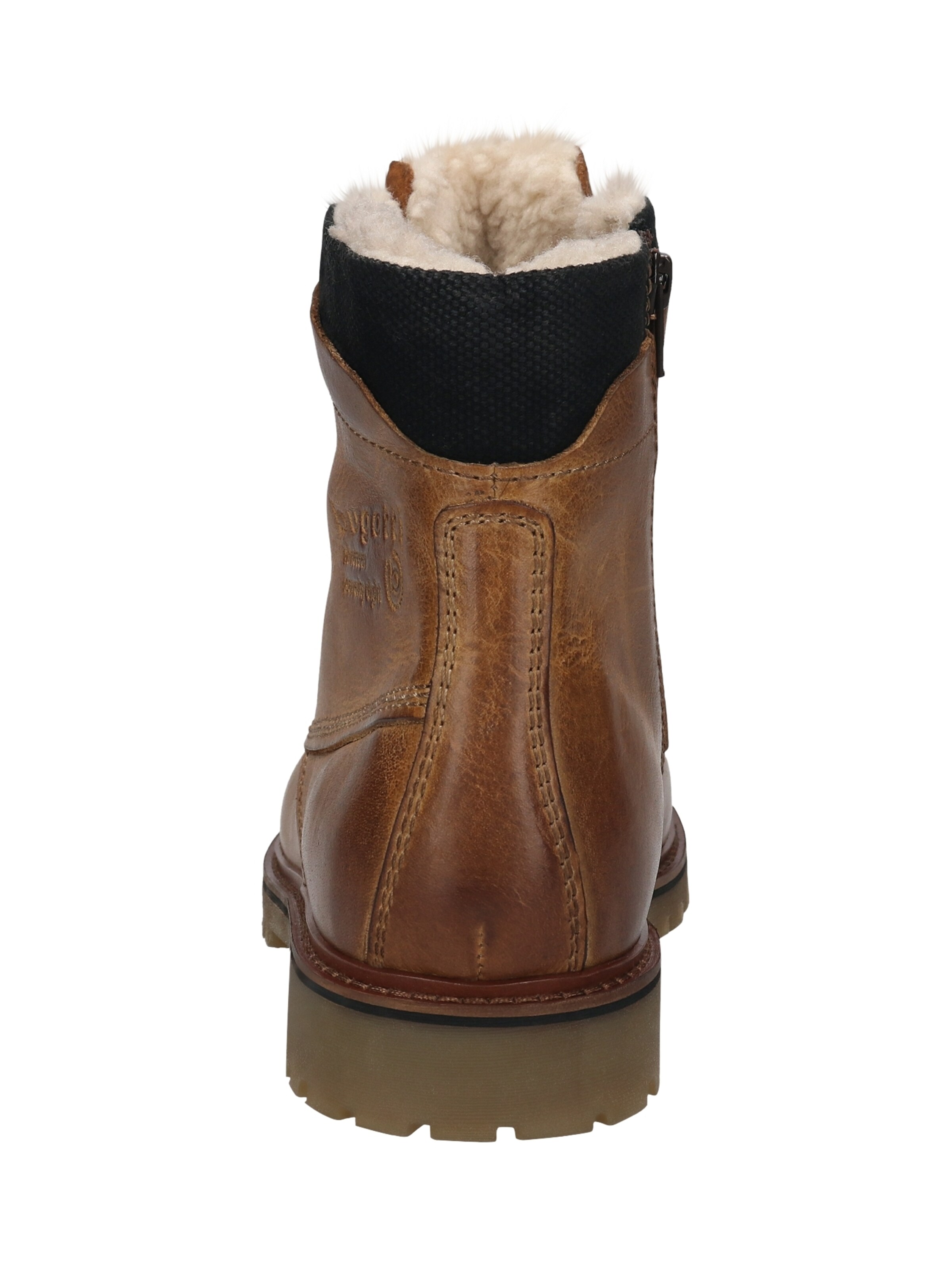 bugatti Μπότες με κορδόνια σε καφέ