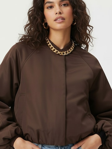 studioselect Jacke 'Sarina' in Braun: Vorderseite