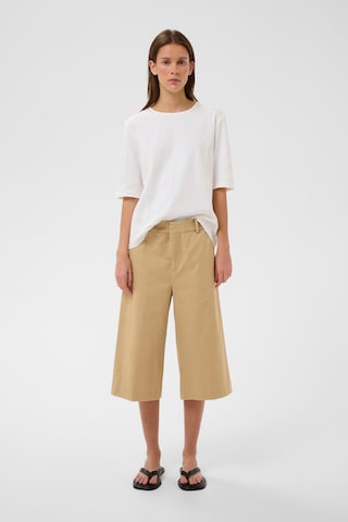 InWear Wide leg Trousers 'IWDiaz ' in Brown: front