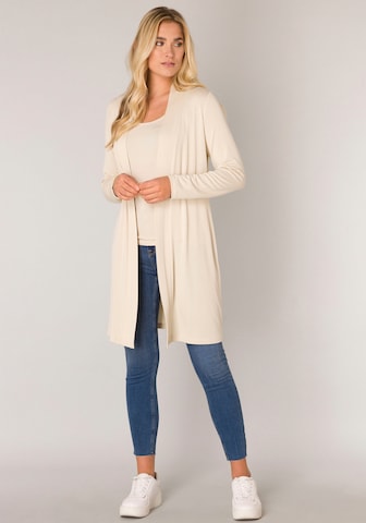 BASE LEVEL Knit Cardigan 'Yayla' in Beige