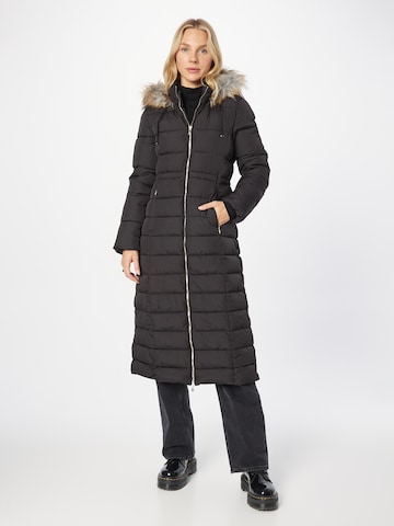 Oasis Χειμερινό παλτό σε μαύρο: μπροστά