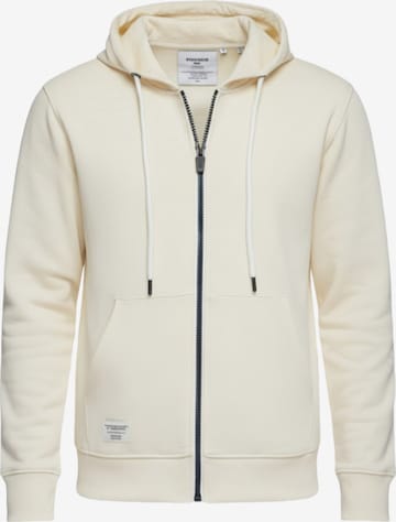 Sweat-shirt Ombre en blanc : devant