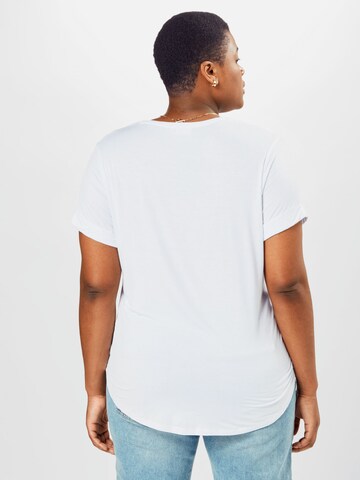 Cotton On Curve Shirt 'Karly' in White