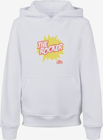 Merchcode Sweatshirt 'Thin Lizzy - The Rocker' in Wit: voorkant