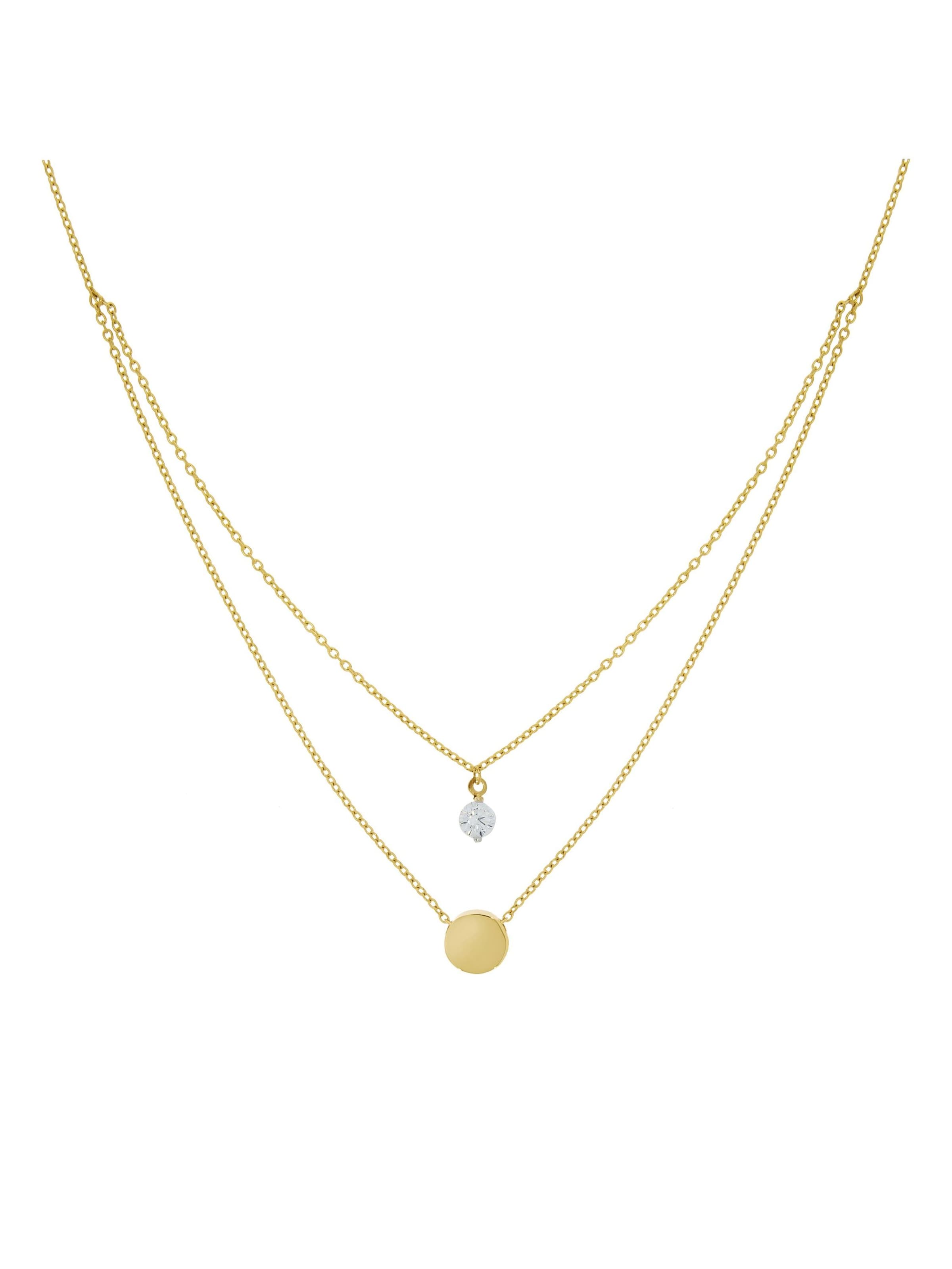 Chaîne Fascination by Ellen K. en jaune : devant