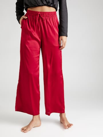 Lindex Pyžamové nohavice - Červená: predná strana