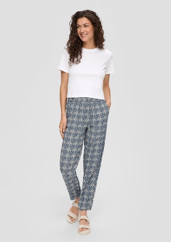 s.Oliver Tapered Hose in Blau
