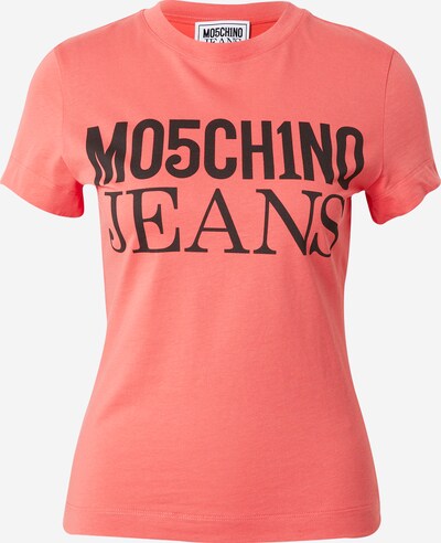 Moschino Jeans Тениска в малина / черно, Преглед на продукта