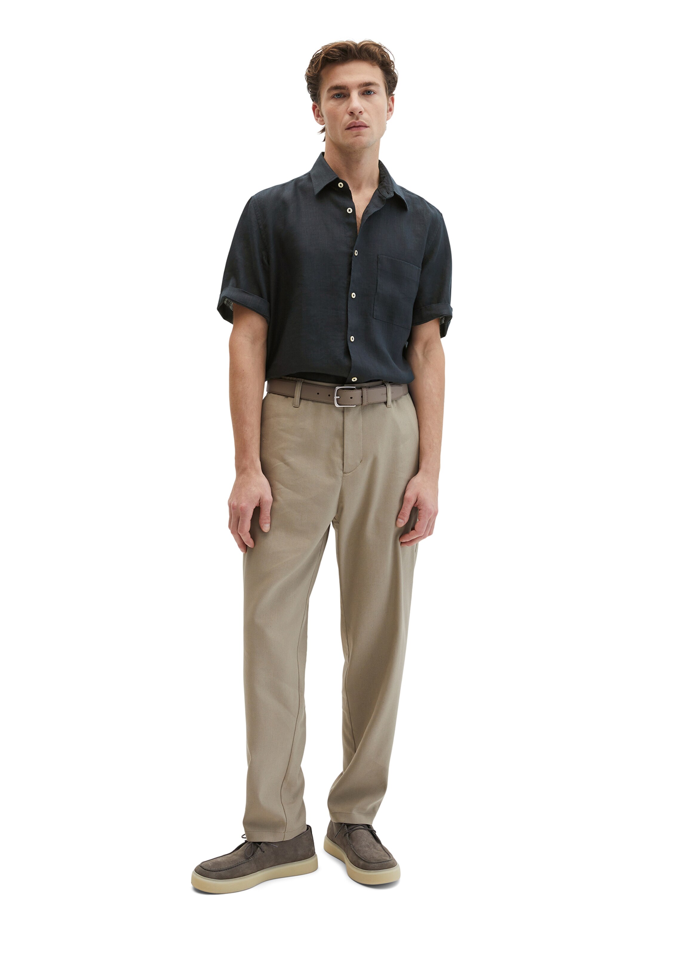 Marc O'Polo Regular fit Button Up Shirt in Blue