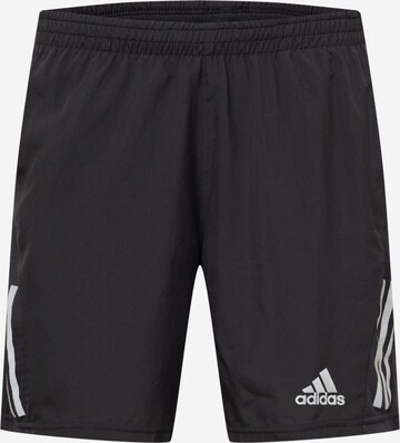 Pantalon de sport 'Own the Run' ADIDAS SPORTSWEAR en noir : devant