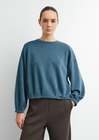 Sweat-shirt COMMA en vert : devant