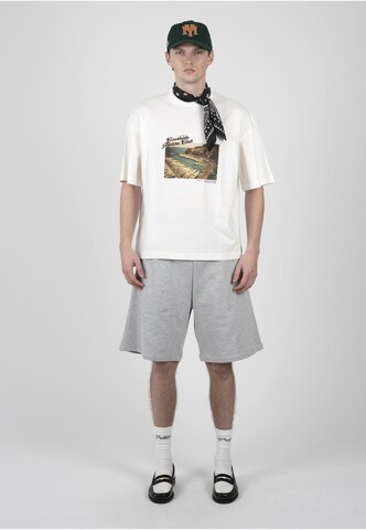 Prohibited Loosefit Broek 'Lazy Riviera' in Grijs