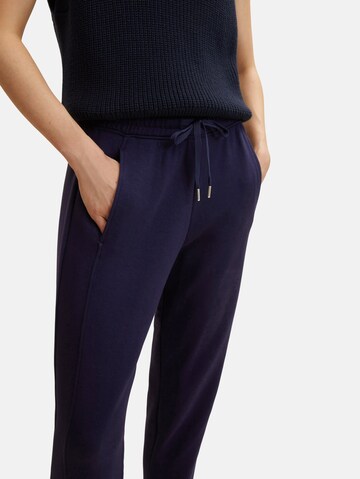 TOM TAILOR Tapered Broek in Blauw