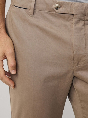 Hackett London Slimfit Chino 'Kensington' in Bruin