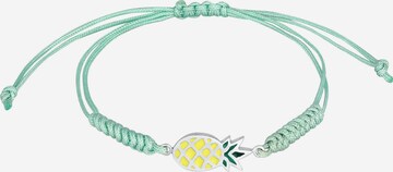 ELLI Armband Ananas, Textil-Armband in Grün: predná strana