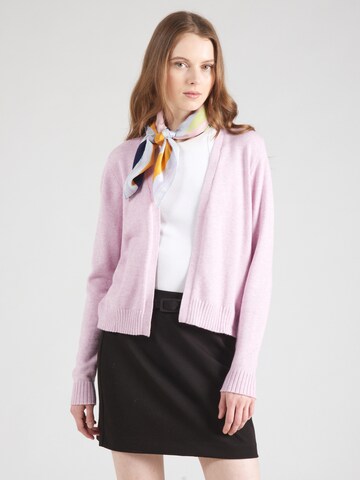 VILA Knit cardigan 'VIRil' in Purple: front