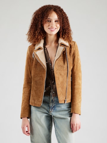 FREAKY NATION - Chaqueta de entretiempo en marrón: frente