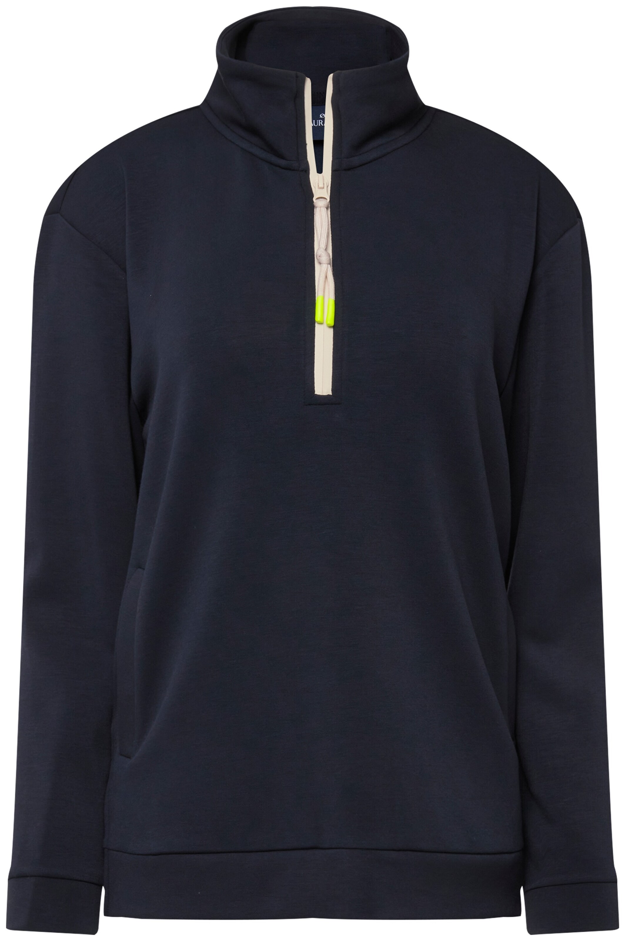 LAURASØN Sweatshirt in Blue: front