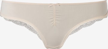 Slip LASCANA en beige : devant