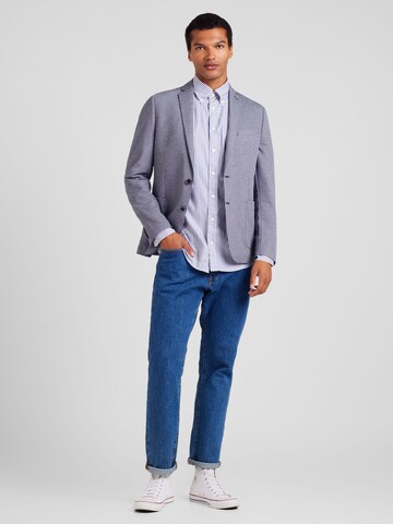 Coupe slim Veste de costume s.Oliver BLACK LABEL en bleu