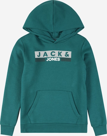 Sweat Jack & Jones Junior en vert : devant