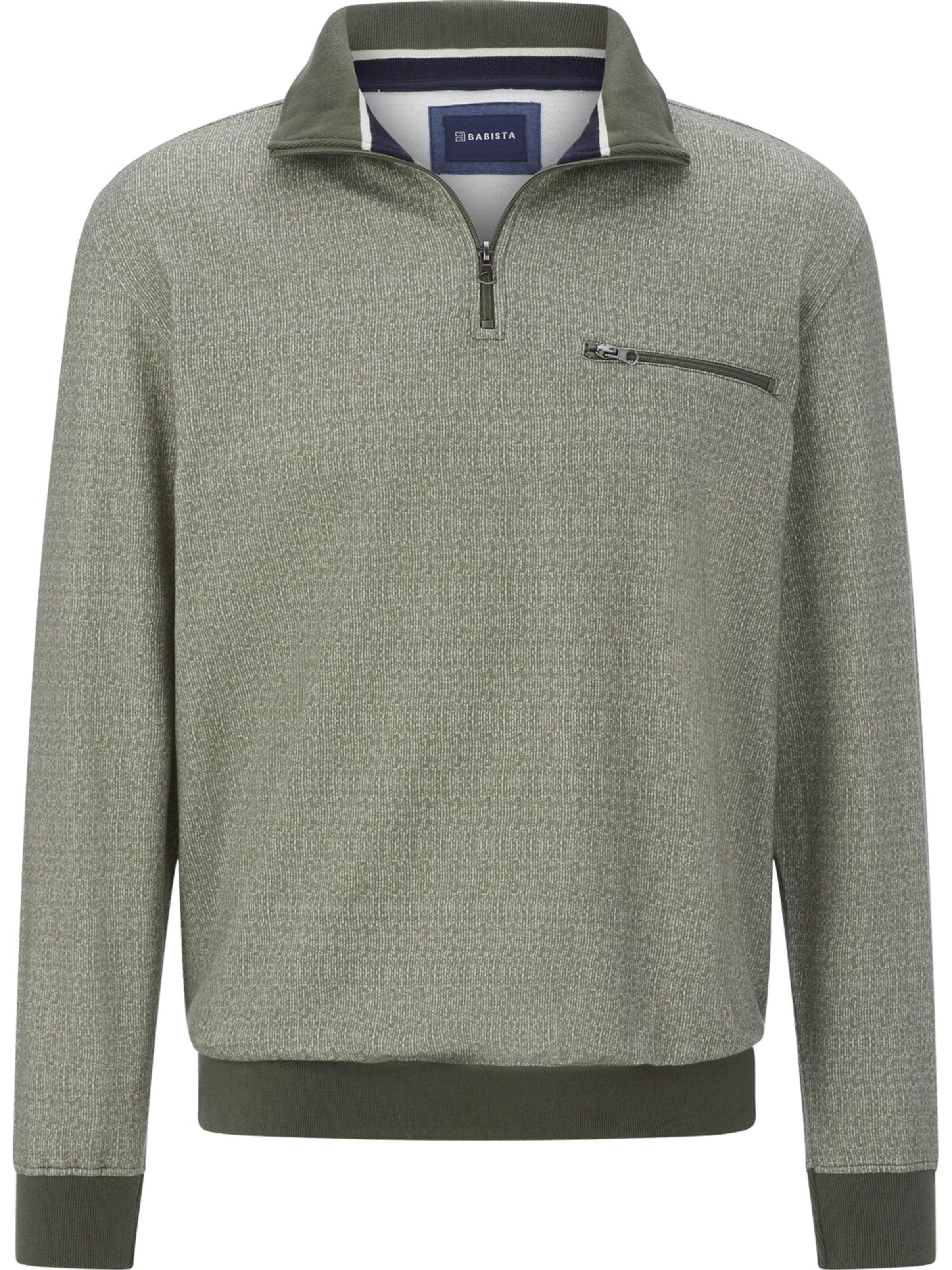 BABISTA Sweatshirt 'Elandor' in Green: front