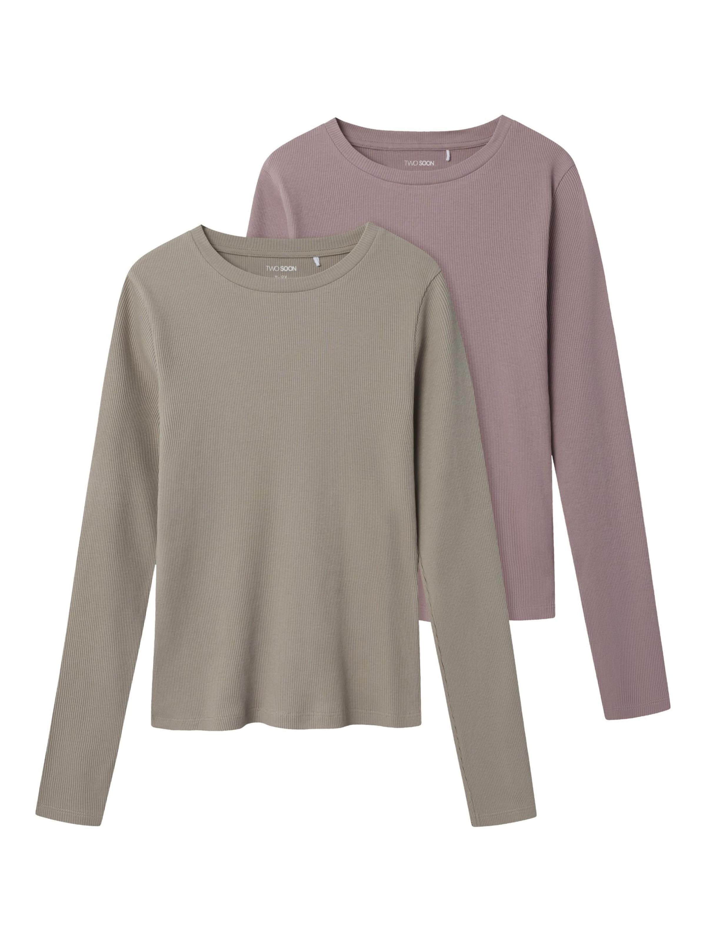 TWO SOON Shirts i blandingsfarvet: forside