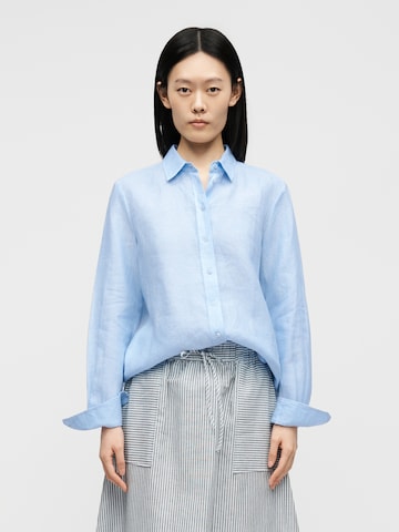 Chemisier 'WERNER' Weekend Max Mara en bleu : devant