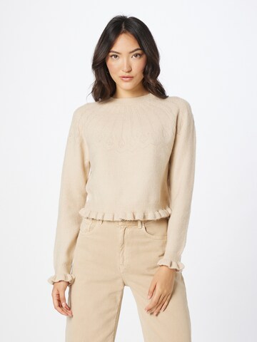 Pull-over ONLY en gris : devant