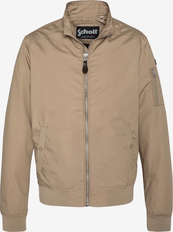 Giacca di mezza stagione 'Kenny' di Schott NYC in beige: frontale