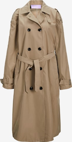 JJXX Ανοιξιάτικο και φθινοπωρινό παλτό 'Choice' σε καφέ: μπροστά