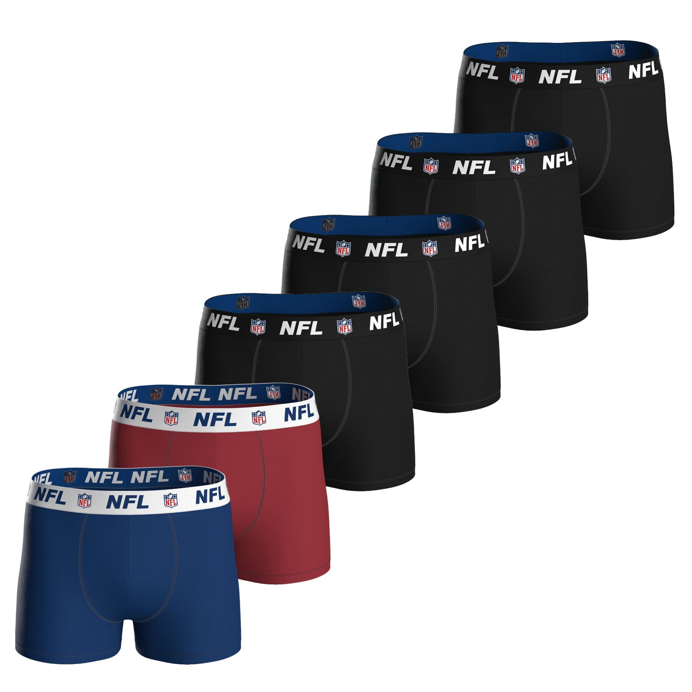 NFL Boxershort in Blau: Vorderseite