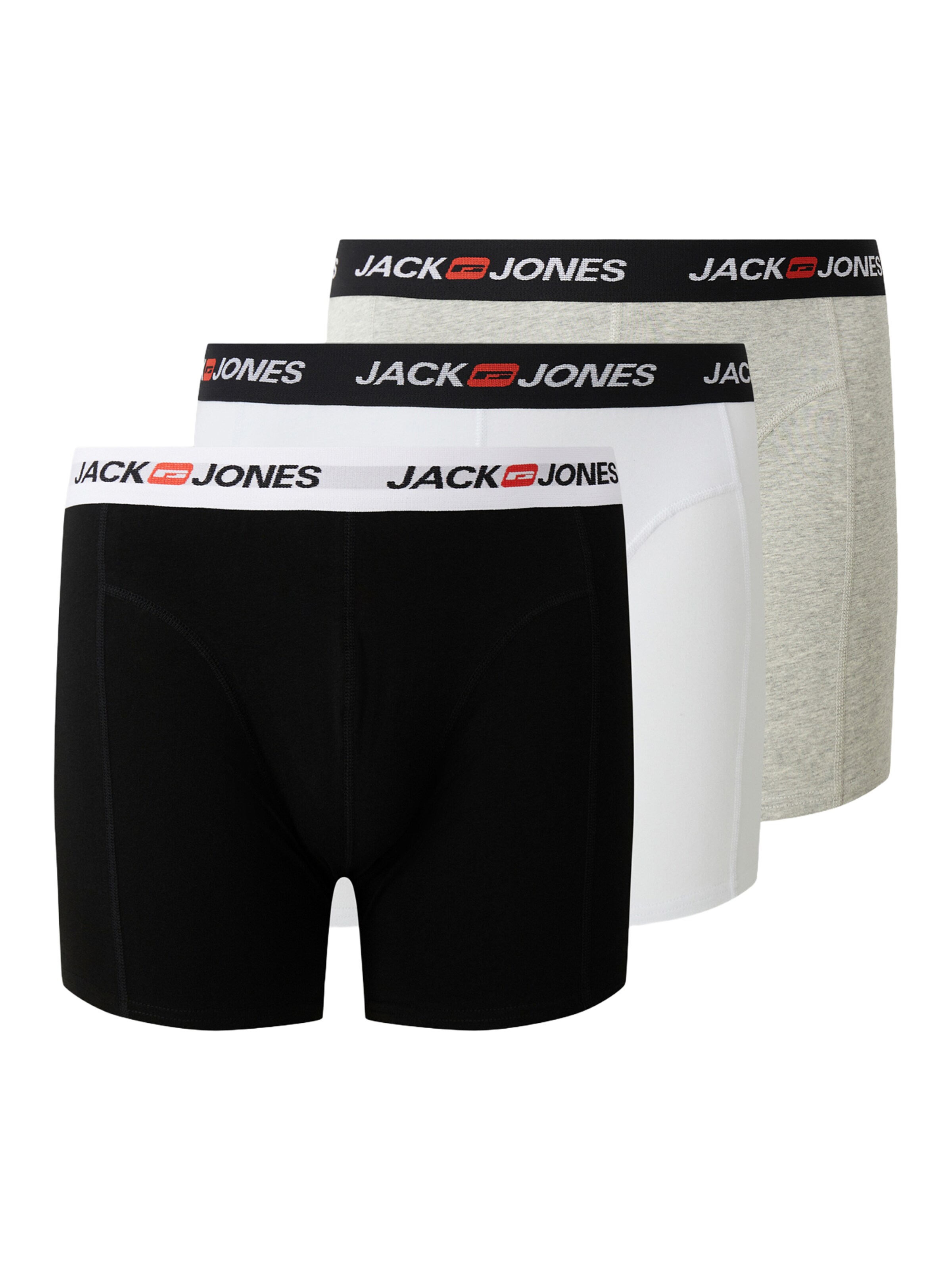 Jack & Jones Plus Bokserki w kolorze szary: przód