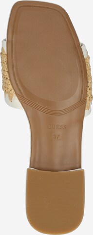 GUESS - Sapato aberto 'TAMARRA' em bege