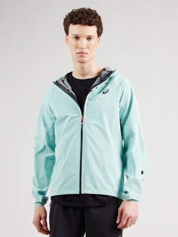 ASICS Sportjacke 'Metarun' in Grün: Vorderseite
