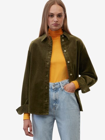 Marc O'Polo DENIM Blouse in Green: front