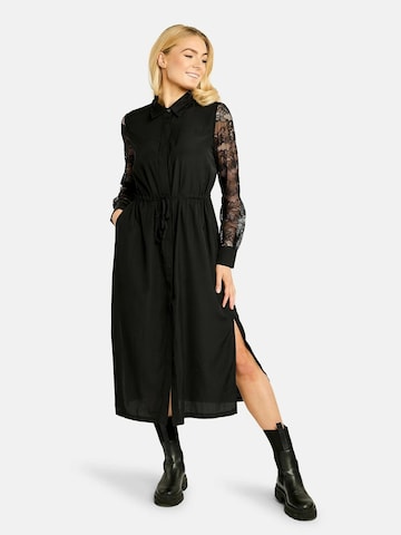 Abito estivo ' LETTY-LS-LONG ' di Liberte Essentiel in nero: frontale