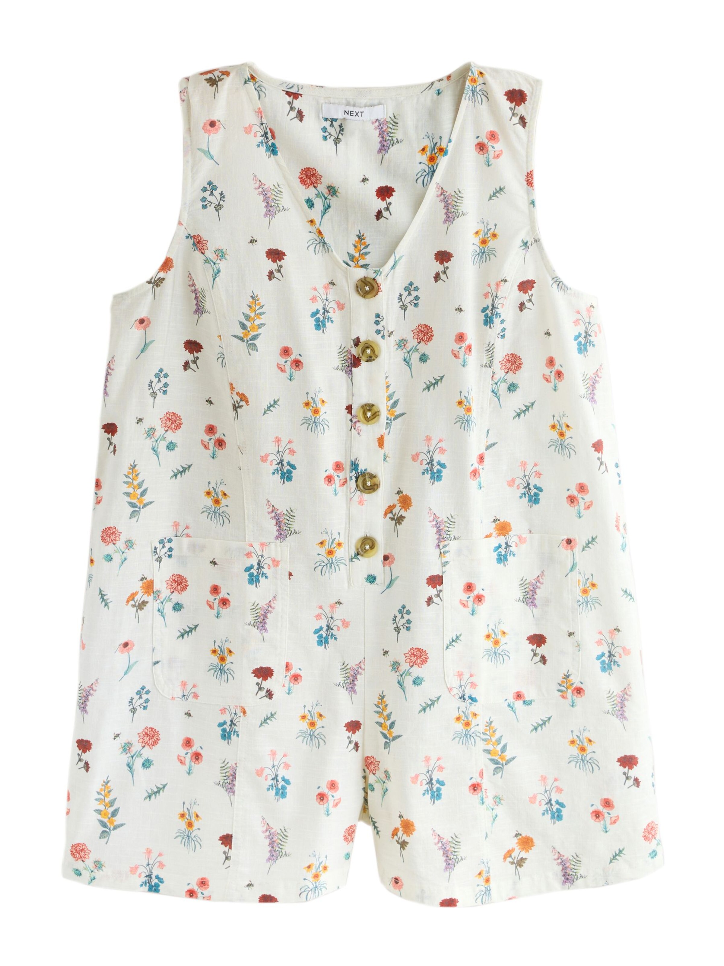 Next Jumpsuit in Weiß: Vorderseite