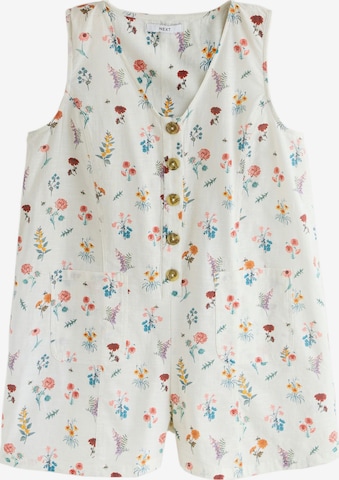 Tuta jumpsuit di Next in bianco: frontale
