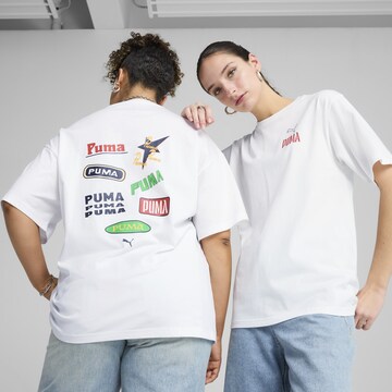 PUMA Shirt 'Wardrobe Essentials' in White