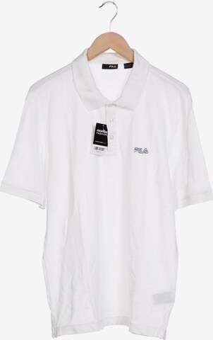 FILA Poloshirt L-XL in Weiß: predná strana
