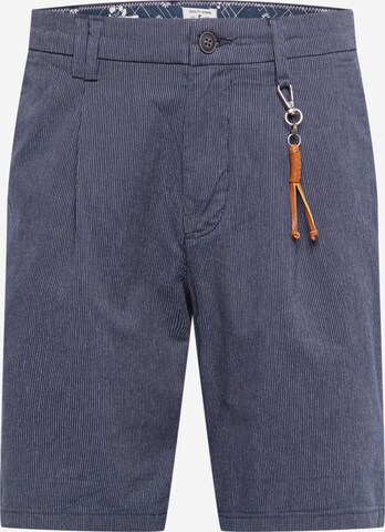 JACK & JONES Chino trousers 'Milton' in Blue: front