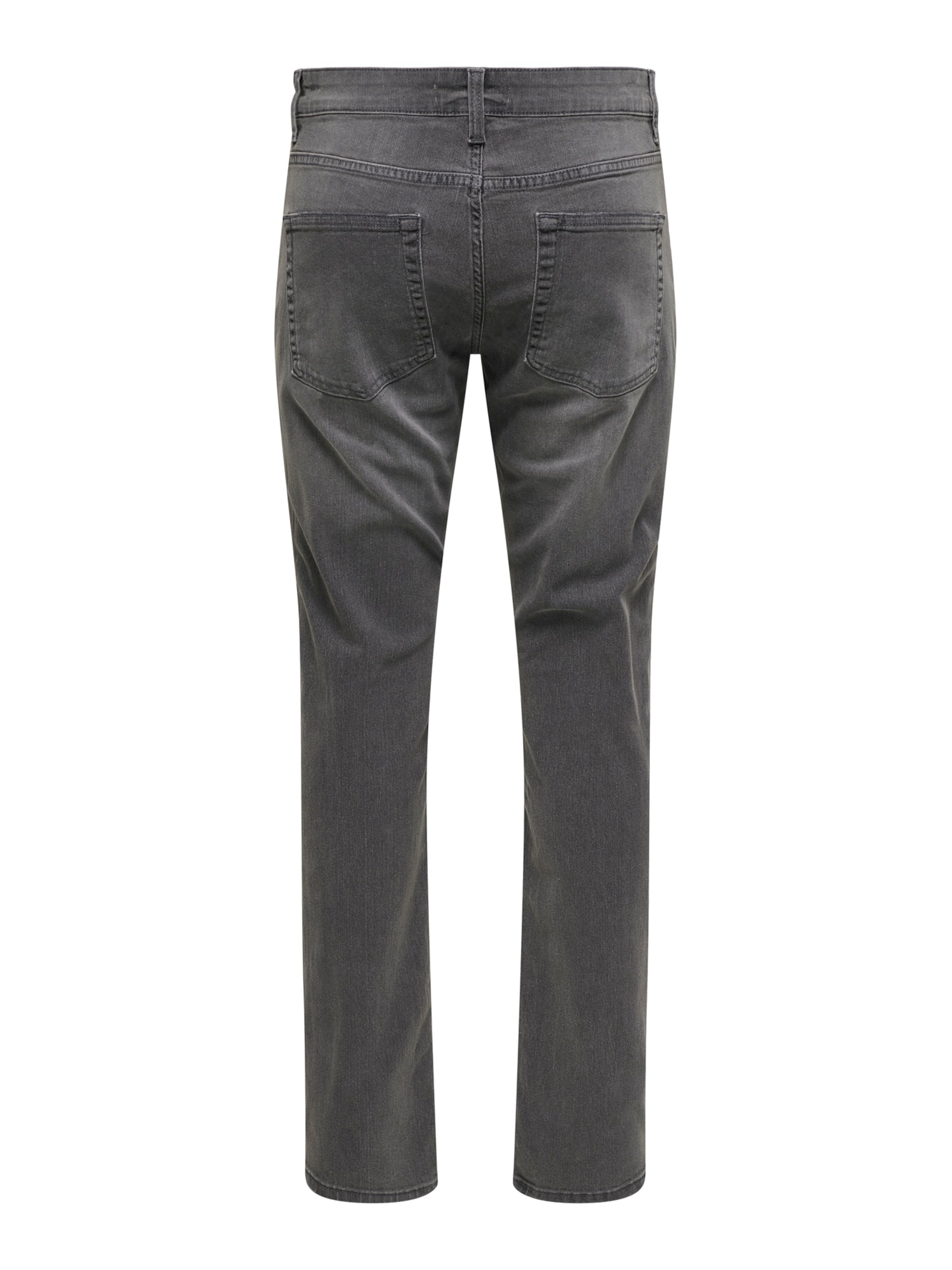Only & Sons Slimfit Jeans 'ONSLOOM' in Grijs: terug