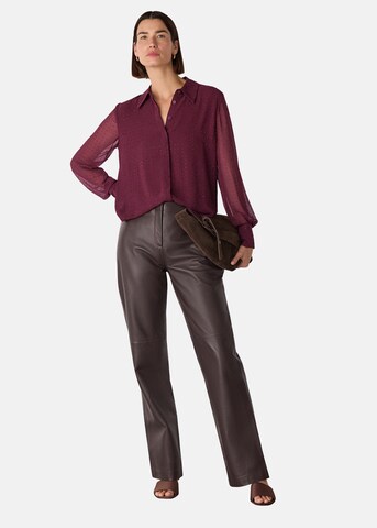 Whistles Shirt in Purple: front