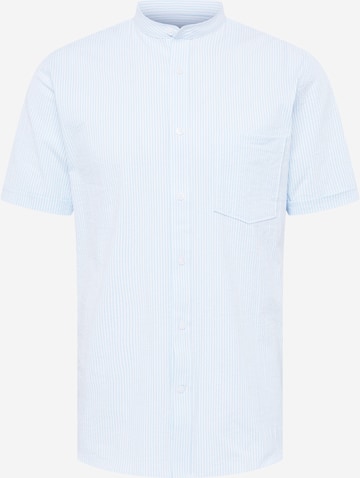 Camicia di Lindbergh in blu: frontale