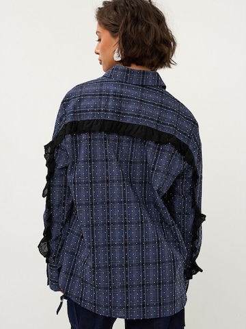 Studio Amaya Blouse 'Maren' in Blauw