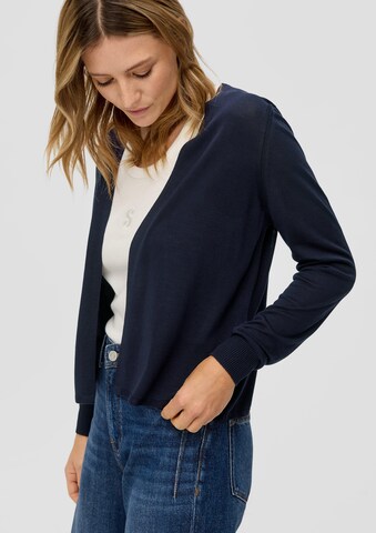 Cardigan s.Oliver en bleu