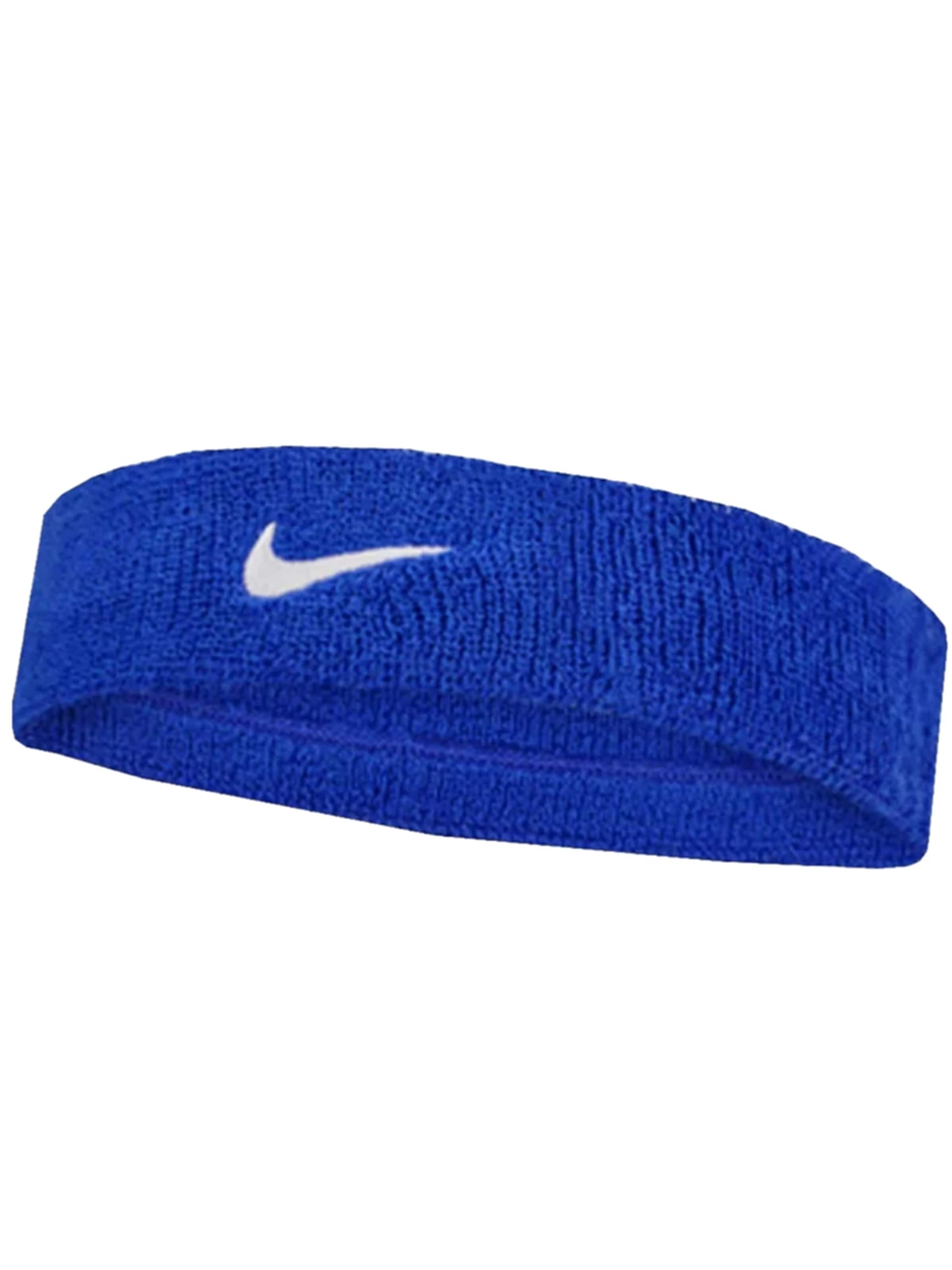 NIKE Sportstirnband 'Swoosh Classic'‌‌‌‌‌‌‌‌‌ in Blau: Vorderseite