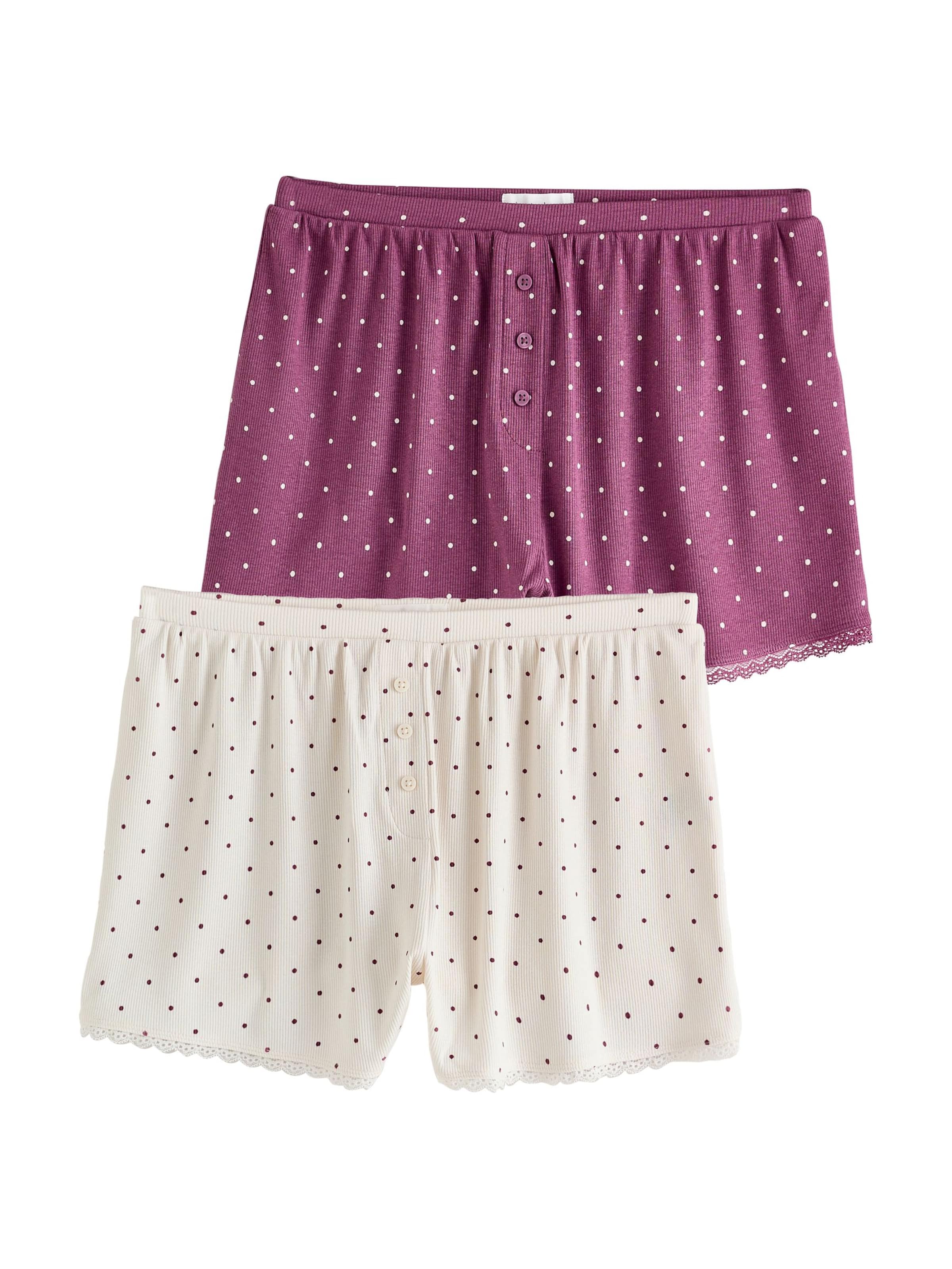 Next Pyjamashorts in Beige: Vorderseite