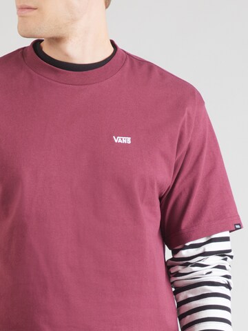 VANS Футболка в Красный